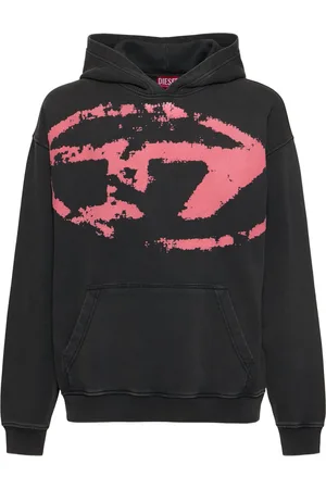 Diesel Sudadera De Algodón Con Capucha