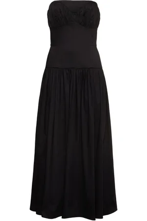 TOVE Vestido De Algodón Sin Tirantes