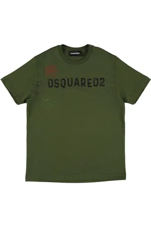 Dsquared2 Camiseta De Jersey De Algodón Con Logo