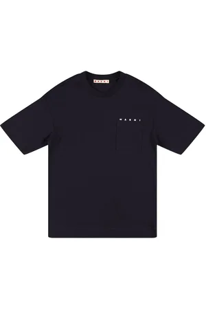 Marni Camiseta De Jersey De Algodón Estampada