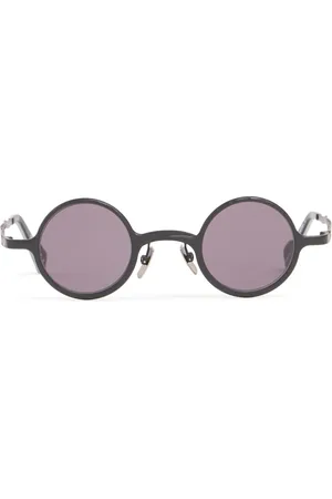KUBORAUM Gafas De Sol Redondas Metalizadas