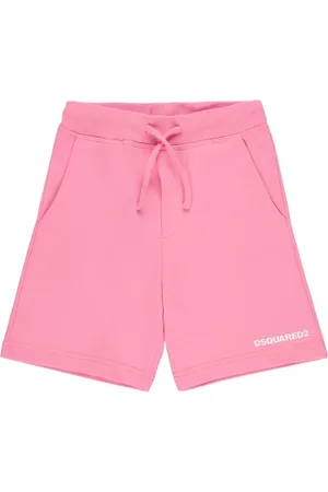 Dsquared2 Shorts Deportivos De Algodón Estampados