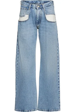 Maison Margiela Jeans De Denim Con 5 Bolsillos