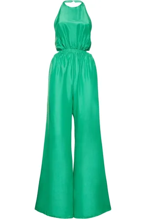 FORTE FORTE Jumpsuit De Satén De Seda