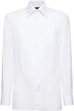 Tom Ford Camisa De Gasa De Algodón