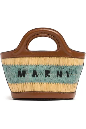 Marni Bolso Micro Tropicalia Efecto Rafia