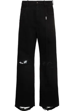 ANN DEMEULEMEESTER Jeans De Denim Con 5 Bolsillos