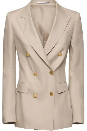 TAGLIATORE Blazer Cruzado De Lino