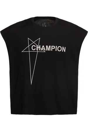 Rick Owens Tank Top De Algodón
