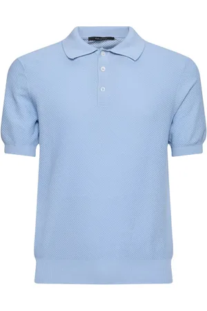 TAGLIATORE Polo De Algodón Con Jacquard