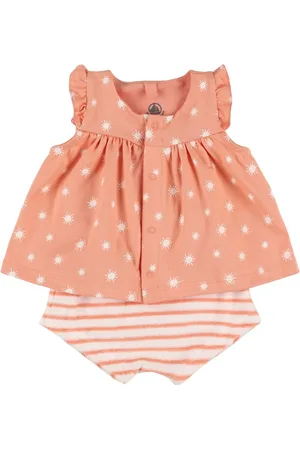 Petit Bateau Top Y Cubrepañal De Algodón Jersey