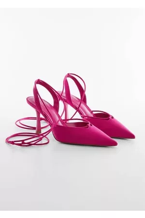 MANGO Zapato tacón tiras