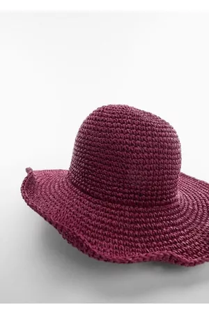 MANGO Mujer Sombreros - Sombrero fibra natural