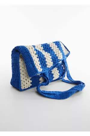 MANGO Mujer Bolsas - Bolso saco crochet