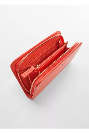 MANGO Mujer Carteras y Monederos - Billetera textura logo relieve