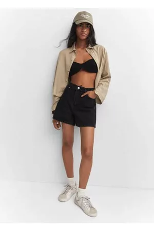 MANGO Mujer Tenis de piel - Deportivas piel efecto desgastado