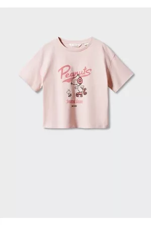 MANGO Niña y chica adolescente Estampadas - Camiseta estampada Snoopy