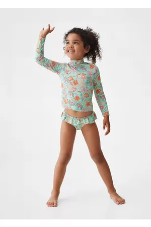 MANGO Niña y chica adolescente Panties - Braguita bikini floral