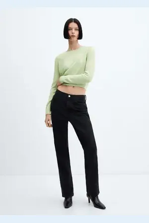 MANGO Jersey punto cuello redondo CH