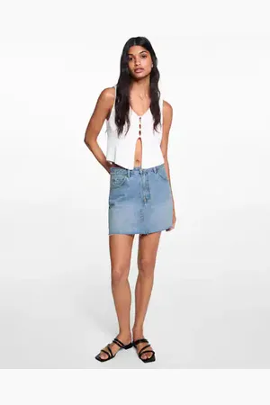 MANGO TEEN inifalda vaquera CH