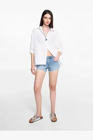 MANGO TEEN Shorts vaqueros rotos CH