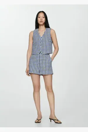 MANGO Shorts pata de gallo E