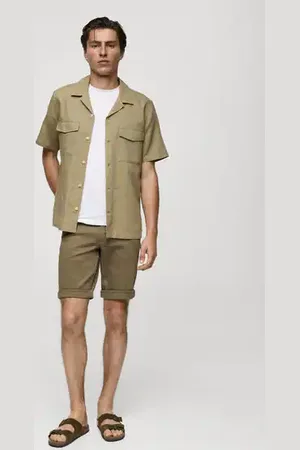 MANGO AN Bermudas vaqueras slim fit 2