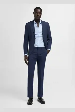 MANGO AN Pantalón traje París super slim fit 2