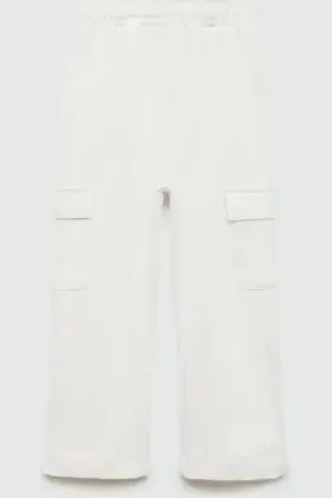 MANGO KIDS Pantalón cargo algodón
