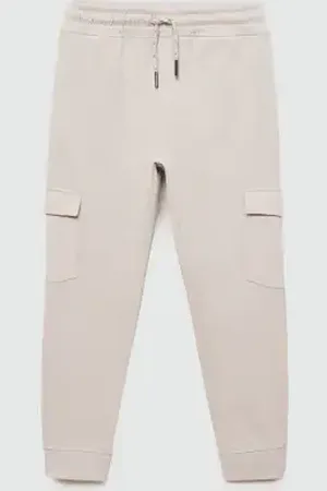 MANGO KIDS Pantalón jogger cargo