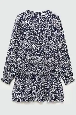 MANGO KIDS Vestido estampado floral 2