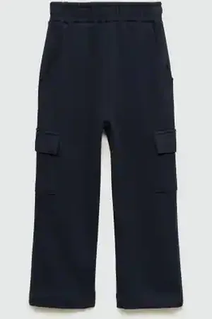 MANGO KIDS Pantalón cargo algodón