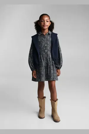 MANGO KIDS Vestido estampado floral