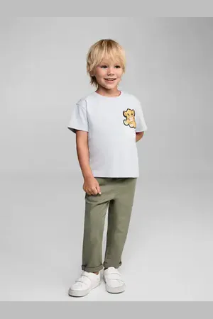 MANGO BABY Pantalón chino algodón 28 meses
