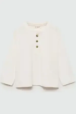 MANGO BABY Camiseta algodón manga larga 4 años
