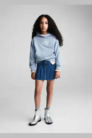 MANGO KIDS Sudadera estampada capucha 6 años