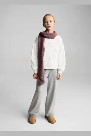 MANGO KIDS Sudadera detalle abalorios 4 años