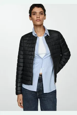 MANGO Anorak acolchado bolsillos