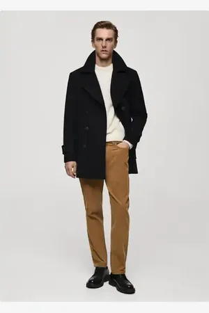 MANGO AN Pantalón pana regular fit