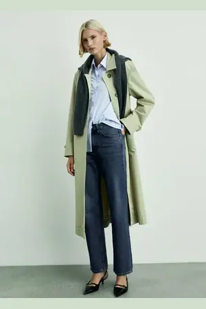 MANGO Jeans atilda rectos tiro medio