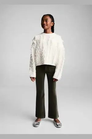 MANGO KIDS Pantalón velvet flare 4 años