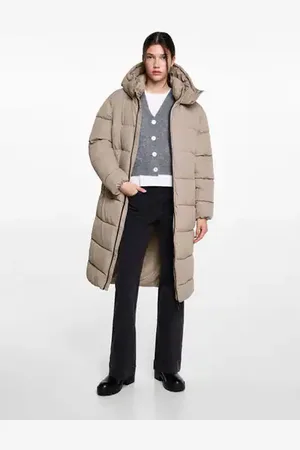 MANGO TEEN Anorak largo acolchado