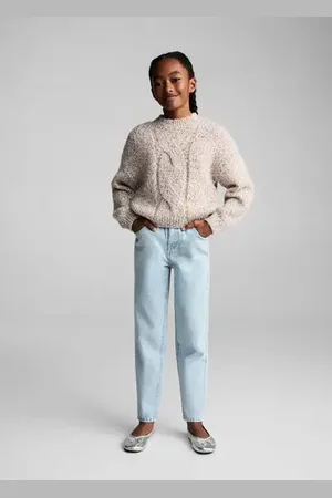MANGO KIDS Jeans paperbag 2