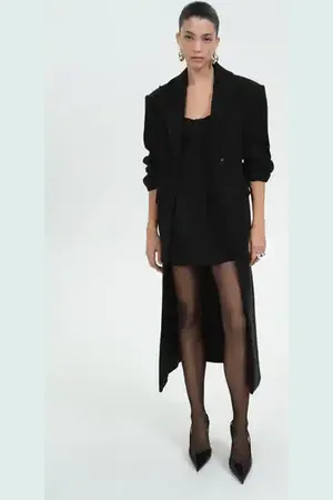 MANGO Vestido corto escote corsetero