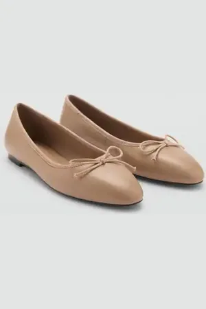 MANGO Bailarina piel 6