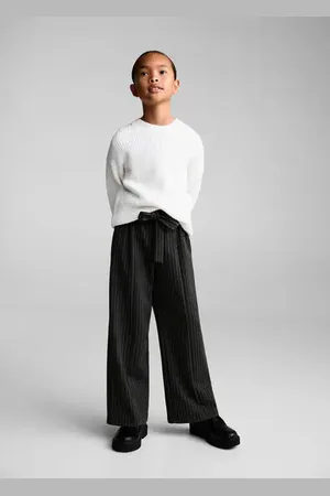 MANGO KIDS Pantalón culotte rayas 4 años