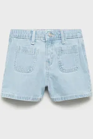 MANGO KIDS Shorts denim bolsillos