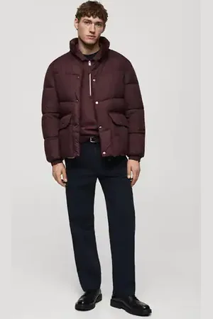 MANGO AN Anorak acolchado waterrepellent