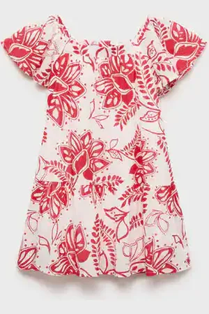 MANGO KIDS Vestido estampado floral