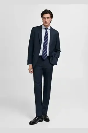 MANGO AN Pantalón traje ilán slim fit 6